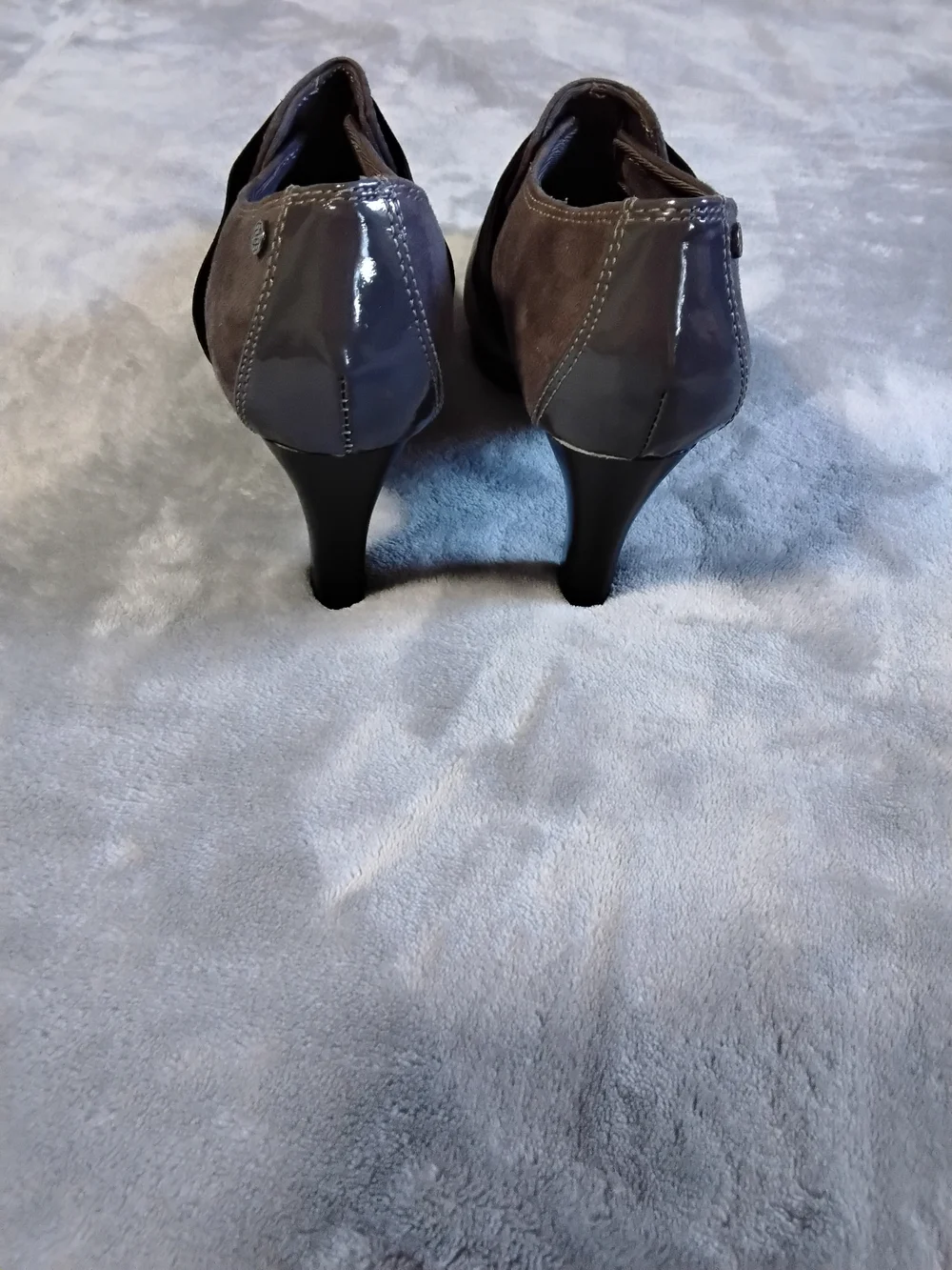 Dana Buchman Brown Suede Slip-On Heels